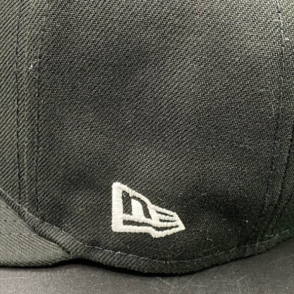 New Era NFL Las Vegas Raiders Cap Hat Men's OSFM w/ Adjustable Strap Black - Picture 10 of 15